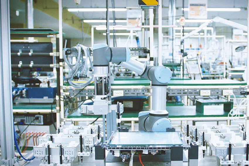 Kolaboratívne robotické aplikácie v elektronickom priemysle