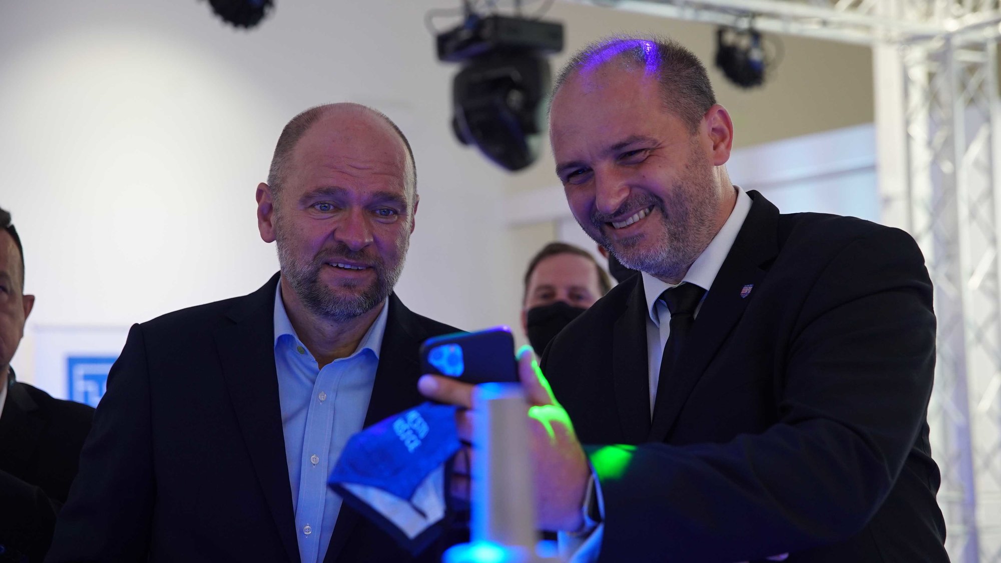 R. Sulík s primátorom Košíc J. Polačekom