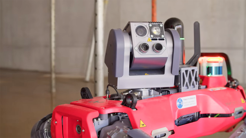 Robotické skenovanie výstavby umožňuje digitalizáciu v stavebníctve