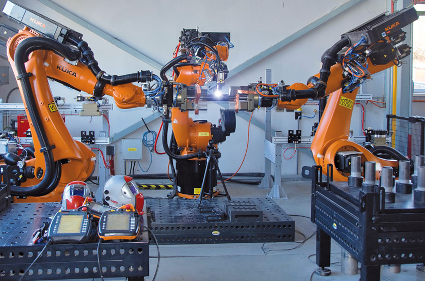 Špičkové pracovisko robotického zvárania (2)