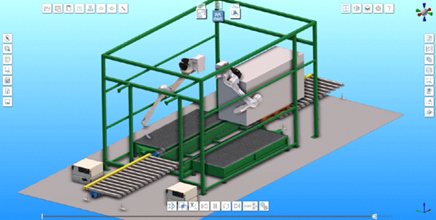 Obr. 7 Digitálne dvojča v softvéri CAD-CAM