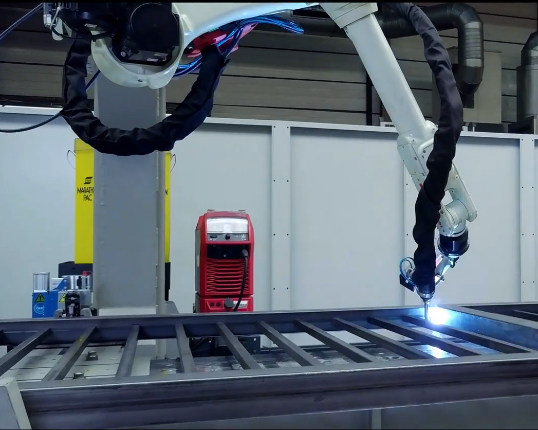 Obr. 3 Zvary urobené robotom Kawasaki Robotics RA006L sú mimoriadne estetické a dokonale pripravené na ďalšie výrobné fázy.