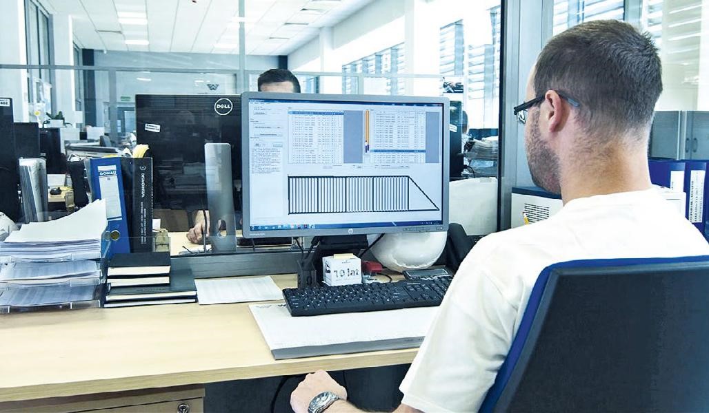 Obr. 1 Konštruktér oplotenia počas konfigurácie produktu v systéme ERP