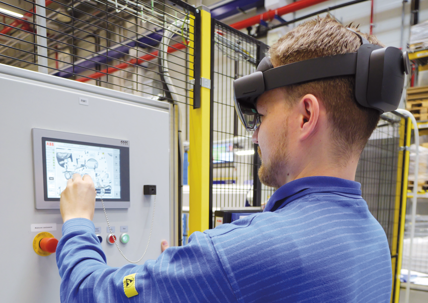 Obr.6 Využite HoloLens vo výrobe (Zdroj: HELLA Slovakia Lighting s. r. o.)