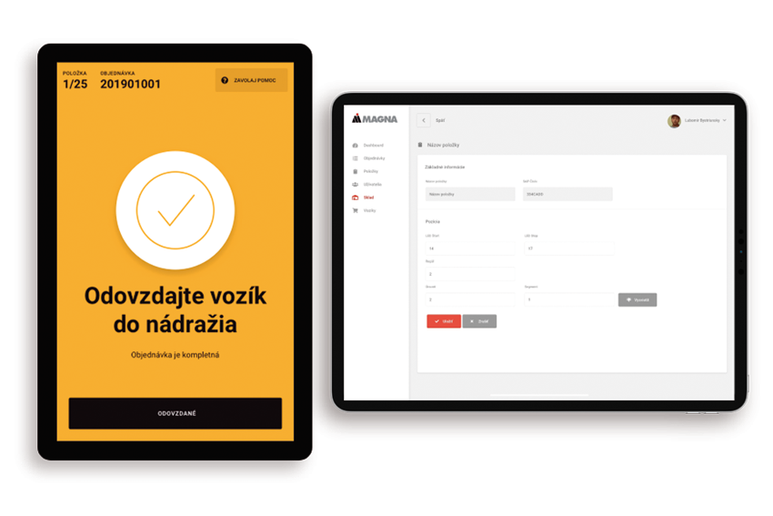 Orientácia v sklade plnom súčiastok je inteligentnejšia