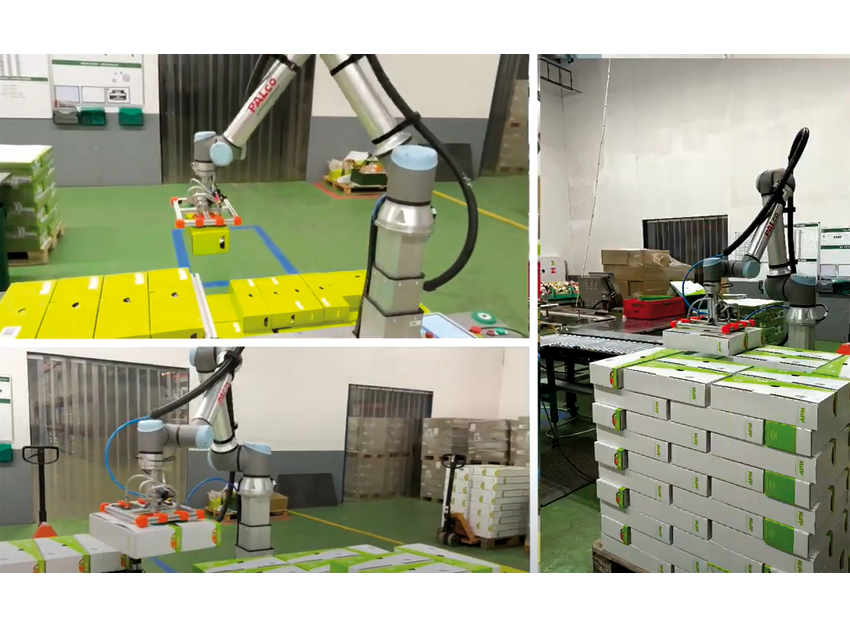 Na oddelení VAS boli uvedené do prevádzky dva paletizačné kolaboratívne roboty PALco UR20.