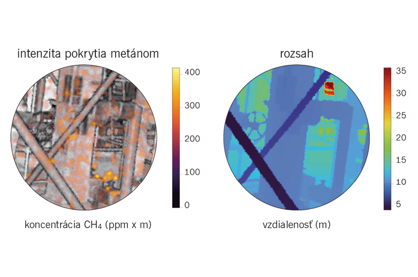Včasné odhalenie úniku metánu pomocou LiDAR
