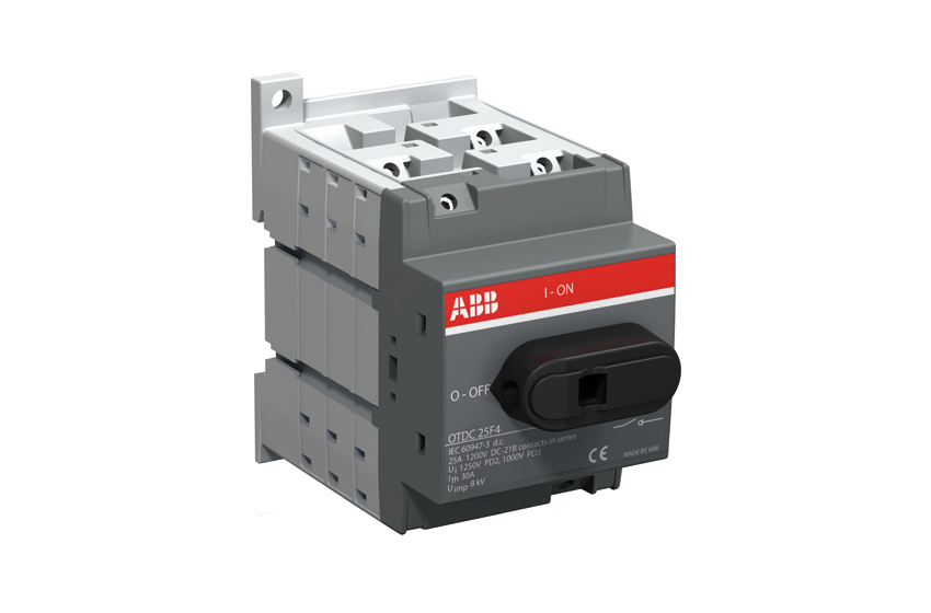 ABB fotovoltika Jednosmerné odpínače OTDC