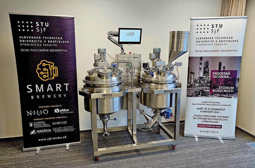 Prezentácia zariadenia na výrobu piva SMART BREWERY na konferencii COINTT 2023 v Bratislave