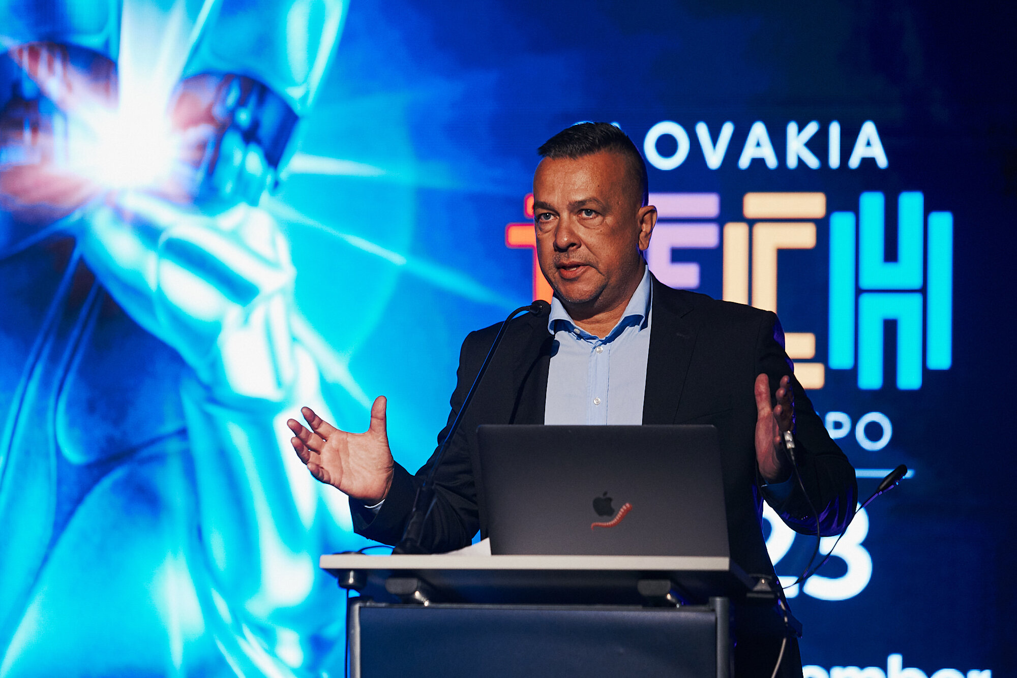 Prezident SlovakiaTechu Juraj Miškov.
