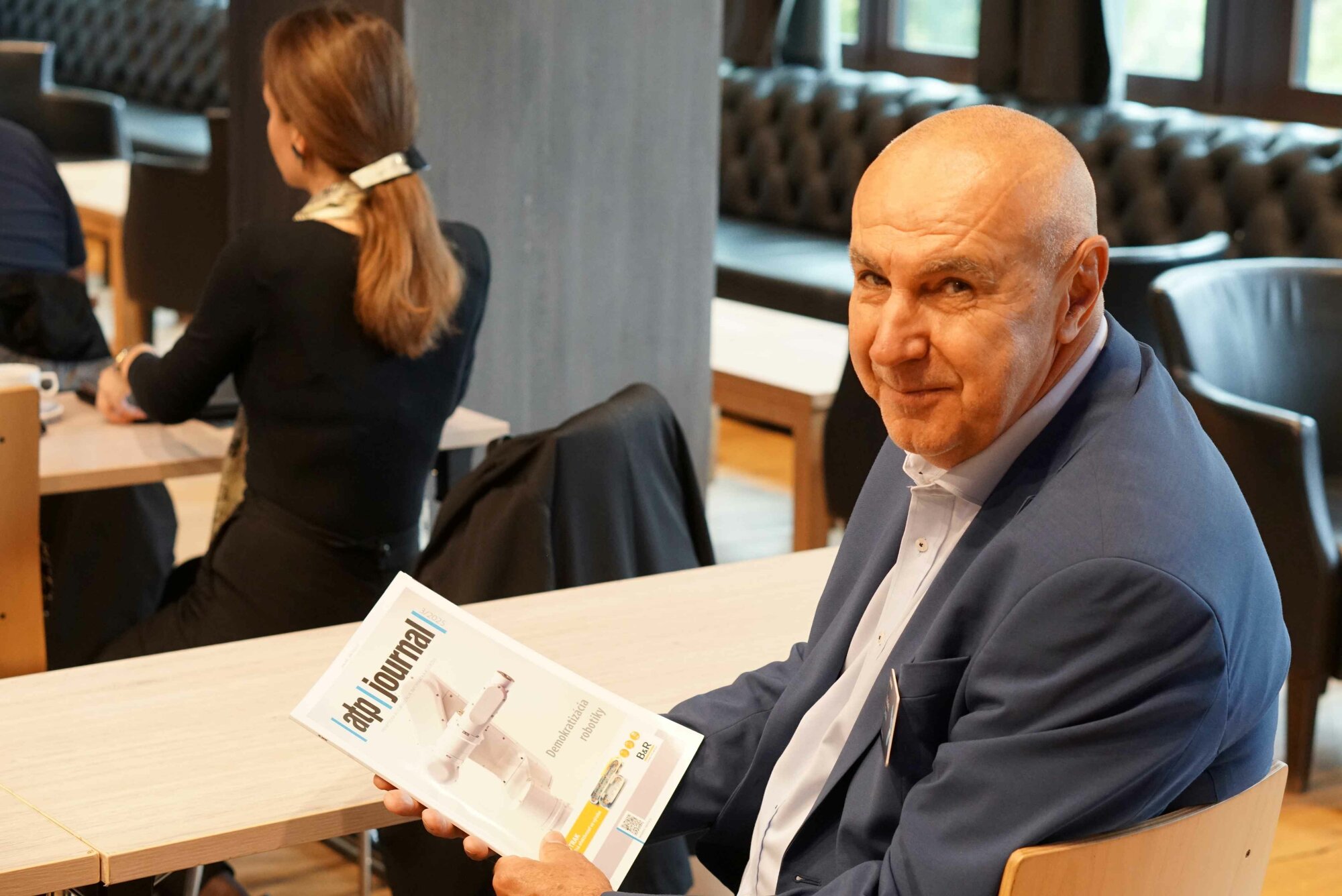 Obr. 2 CEO spoločnosti Siemens na Slovensku Vladimír Slezák
