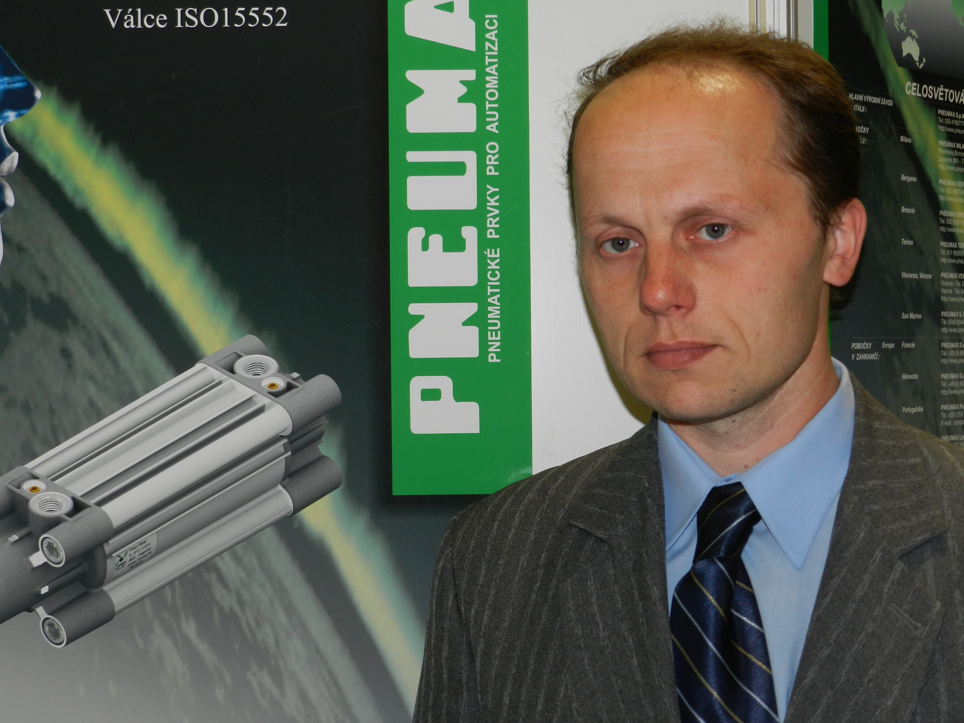 Ing. Václav Vícha, projektant, PNEUMAX Automation, s. r. o.