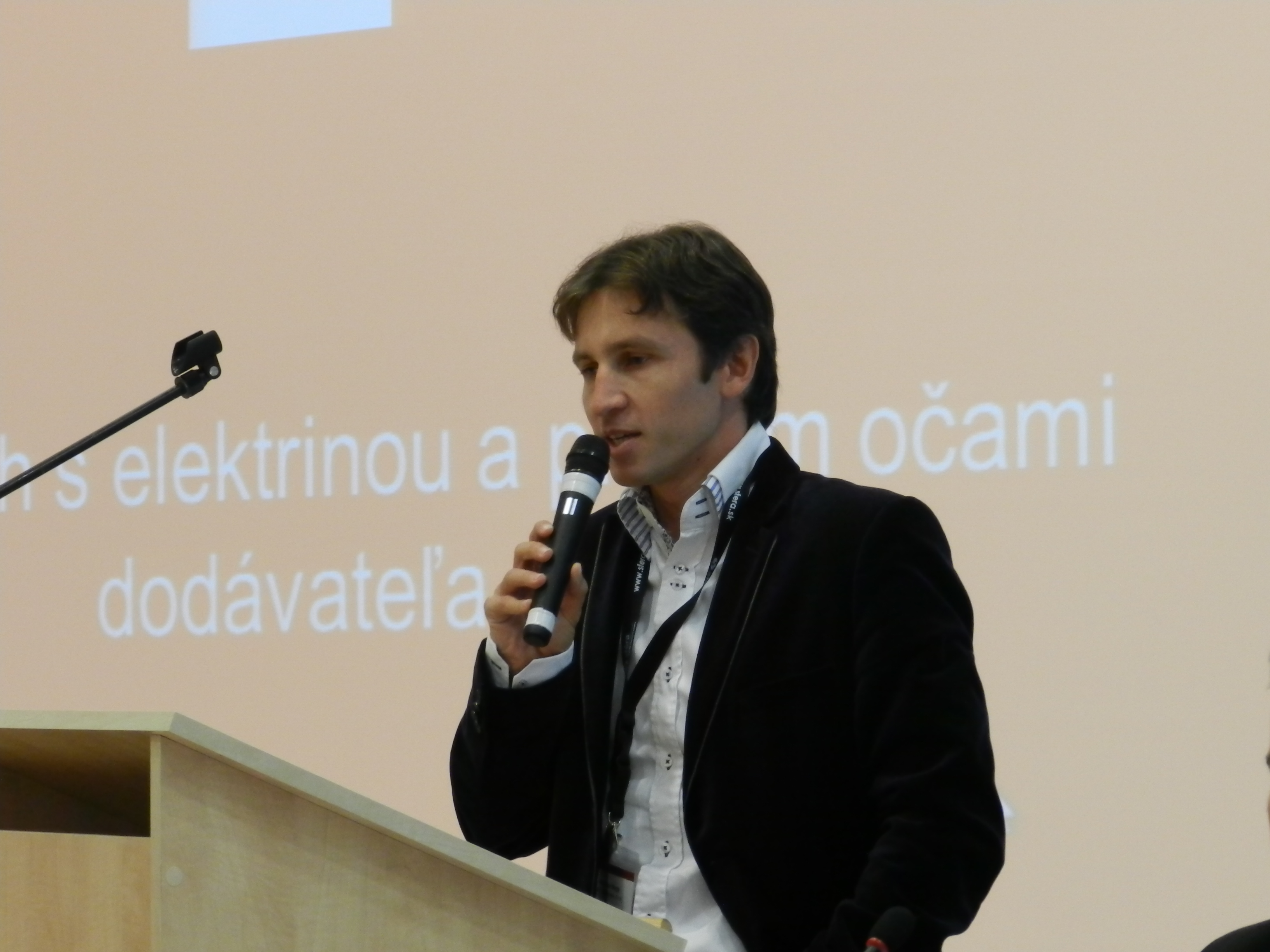 Obr. 3 Ing. Igor Nagy, ČEZ Slovensko, s.r.o.