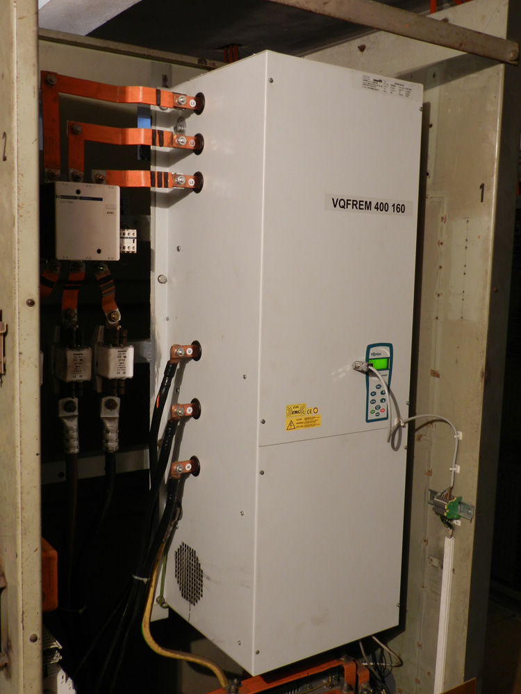 Obr. 9 Frekvenčný menič VQFREM 400