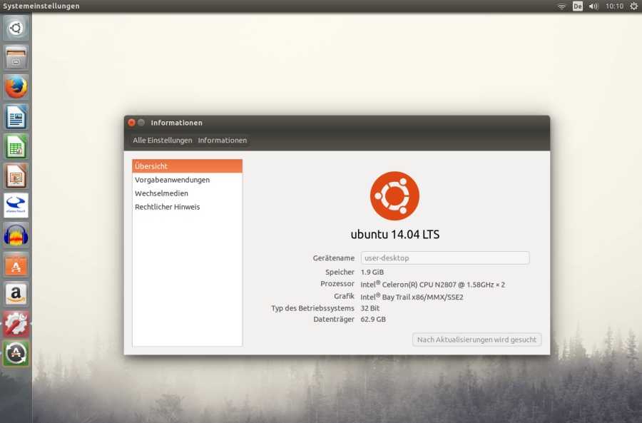 26 - informace o PC na Ubuntu