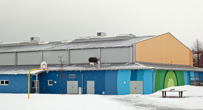 Obr. 4 Športová hala Goldbach