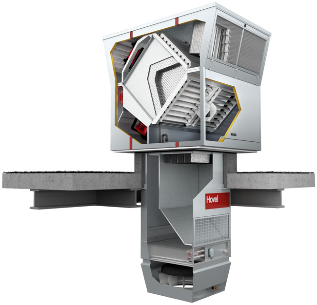 Obr. 2 Nová generácia vzduchotechniky RoofVent®