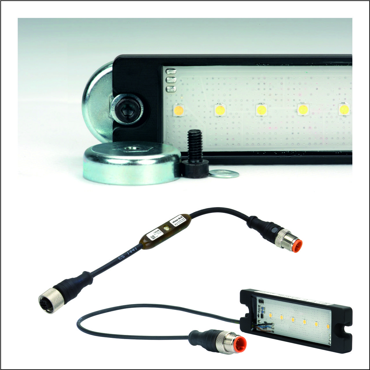 LED svetlá na strojové videnie, identifikáciu a osvetlenie
