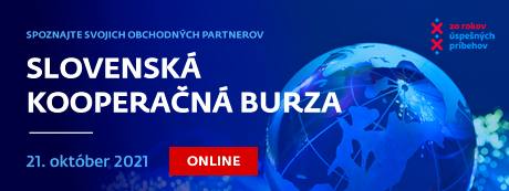 Slovenská kooperačná burza 2021, online Slovenská kooperačná burza 2021, online