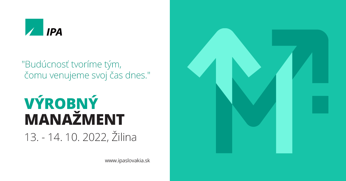 VÝROBNÝ MANAŽMENT 2022, Žilina