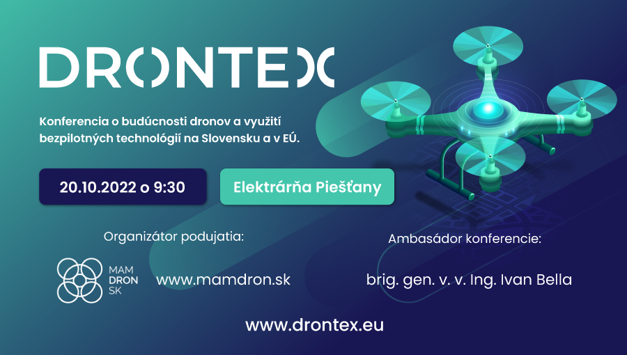 Konferencia DRONTEX 2022, Piešťany